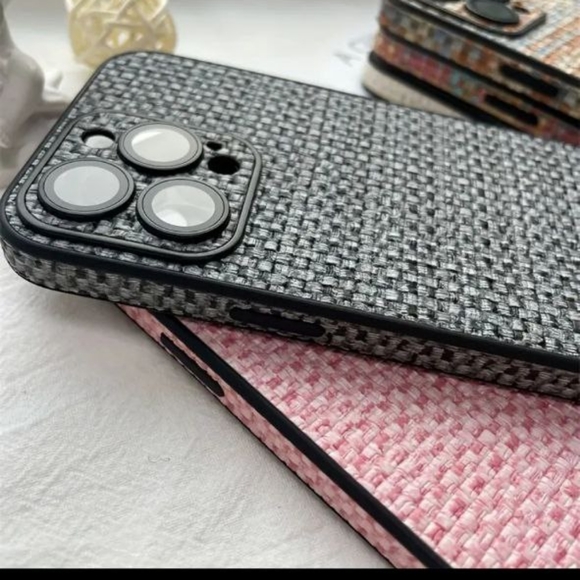 Artificial Leather Case For iPhone 14 Pro Max - PINK-SALE - Picture 5 of 9